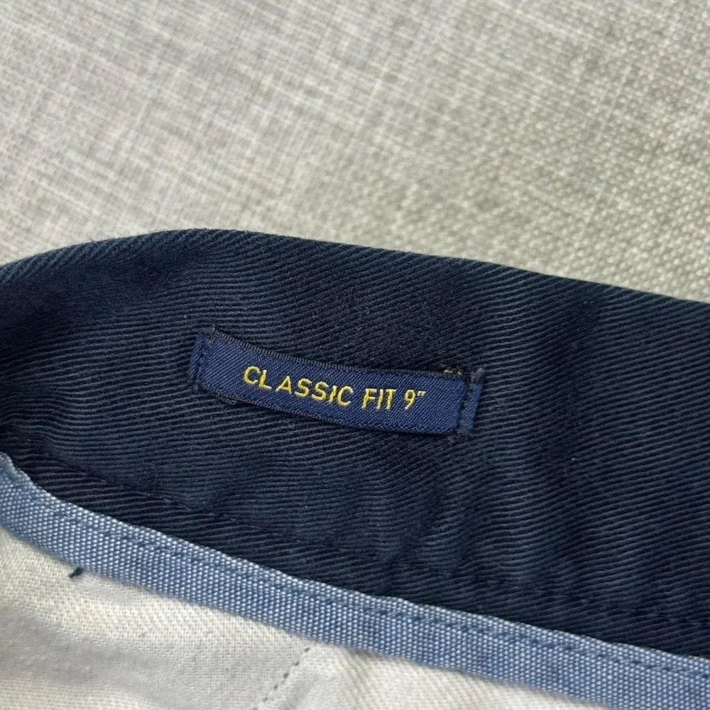 Polo Ralph Lauren Chino Shorts Mens 38 Blue Cotton Classic Fit 9